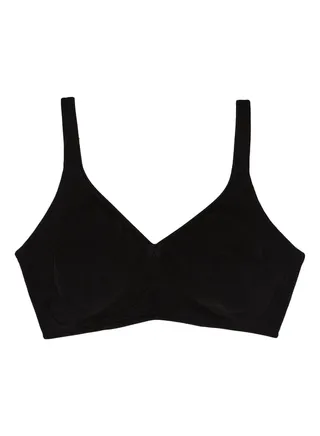 Full Coverage Shaper Bra Black 