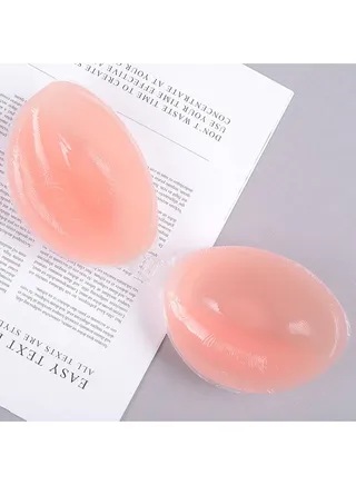 Adhesive Bra Strapless Sticky Invisible Push up Silicone Bra for Backless Dress with Invisible Strap Size A,B,C,D Up 