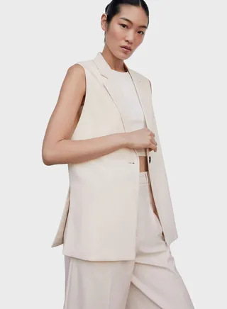 Knitted Waist Vest 
