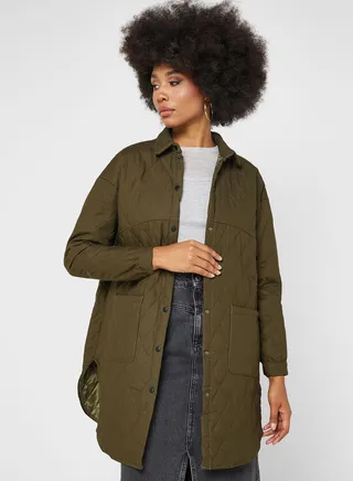 Longline Padded Coat 
