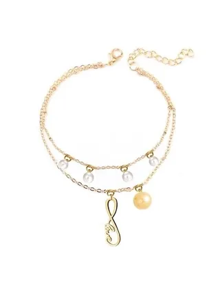 Double Chains Foot Anklet 