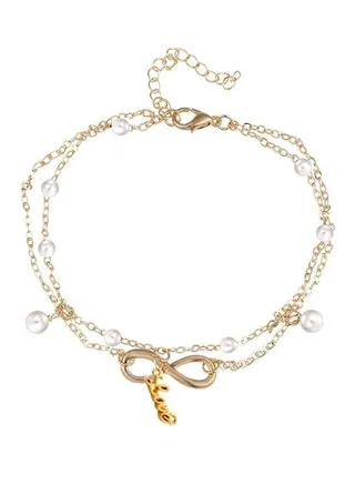 Double Chains Foot Anklet 