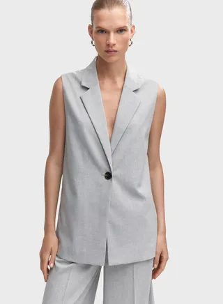 Knitted Waist Vest 