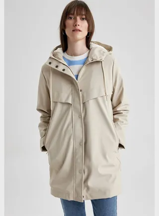 Zip Detail Coat