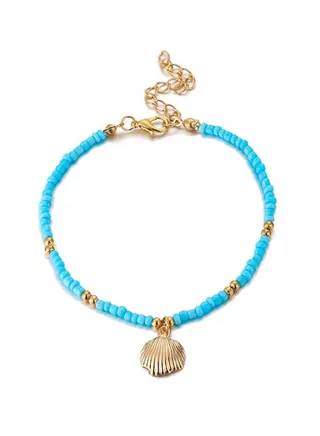 Alloy Beading Ladylike Anklet Chain 