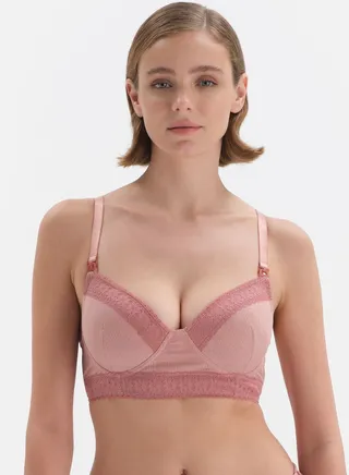 Plunge Neck Bra 