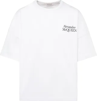 Logo printed cotton t-shirt