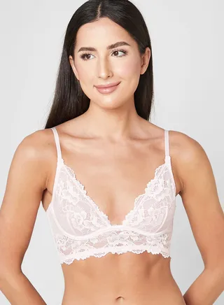 Lace Detail Bra 