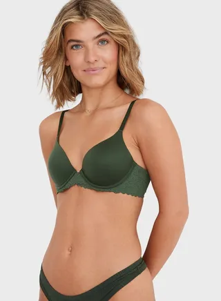 Plunge Neck Bra 