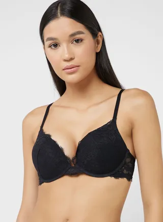 Plunge Neck Bra 