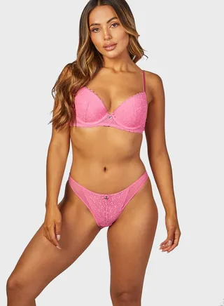 Plunge Neck Bra 