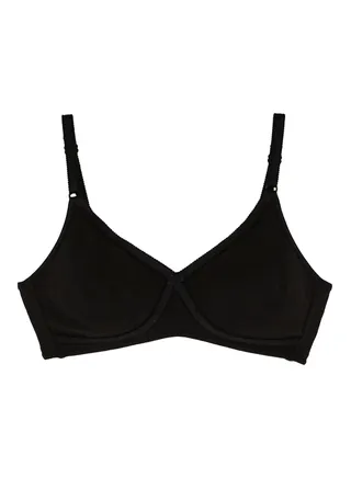 Cross Over Bra Black 