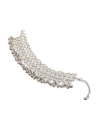 Solid Color Ethnic Stylish Chain Anklet 
