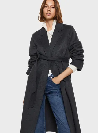 Belted Longline Coat 