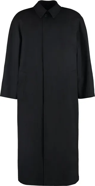 Balenciaga Long Loose-Fit Coat