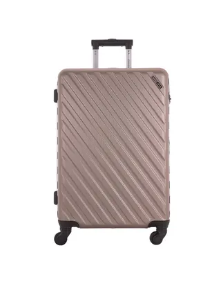 Lightweight ABS Hard Side Spinner Luggage Cabin Trolley Bag with Lock 