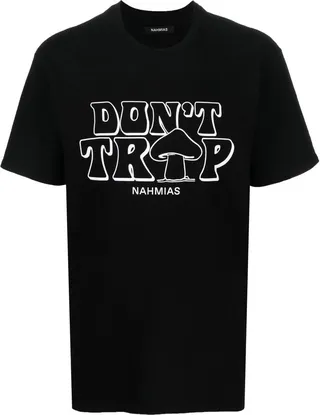 logo-print T-shirt