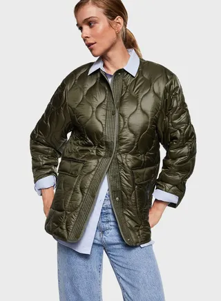 Oversize Quilted Coat 