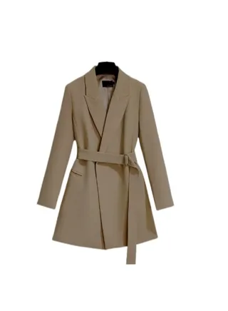 New High-End Stylish Slim Fitting Waistband Coat 