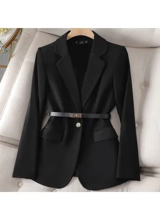 New Fashion Celebrity Light Luxury Style Sequin Suit Coat 
