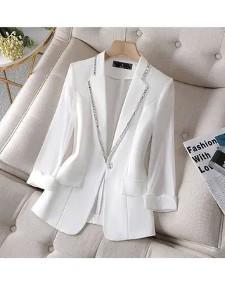 New Fashion Style Diamond Embedding Suit 