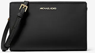 Sheila Small Faux Saffiano Leather Crossbody Bag