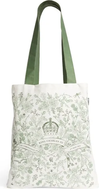 Harrods King Charles Iii Coronation Tote Bag