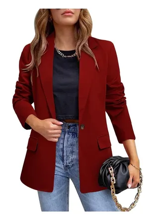 New Casual Slim Fitting Suit Jacket 