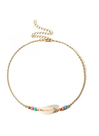 Seashells Designed Anklets 