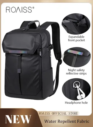 Unisex Multi Functional Backpack, Water Repellent Film, Light Business Style Backpack, Large Capacity, Scientifically Compartmentalized Backpack, Short Distance Travel Backpack, Luggage Bag 