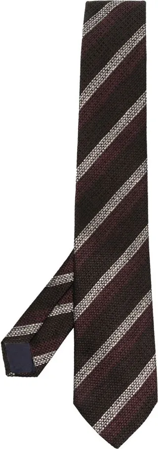 Stripe-Print Tie