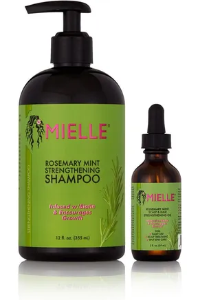 Miele Rosemary Scalp and Hair Strengthening Oil with Biotin and Essential Oils, Nourishing Treatment for Split Ends, Hair Growth and Dry Scalp, Safe for All Hair Types, 59 ml, 1 