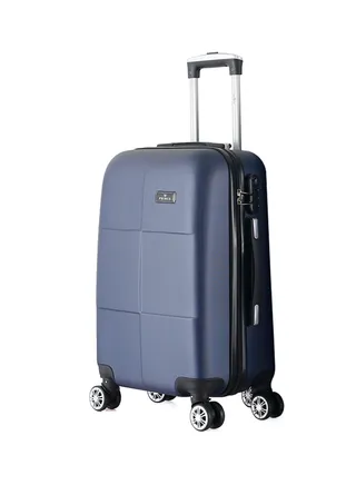 Prince ABS Trolly Luggage Cabin Size - Rove  8 wheels, 20 inches - Navy Color 