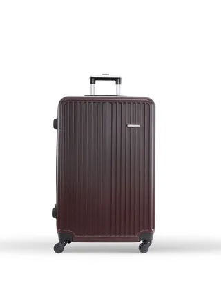 Lightweight 1 piece Single Size ABS Hard side Small Cabin Carry Travel Luggage Trolley Bag with Lock 
