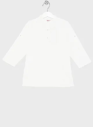 Kids Plain Long Kurta 