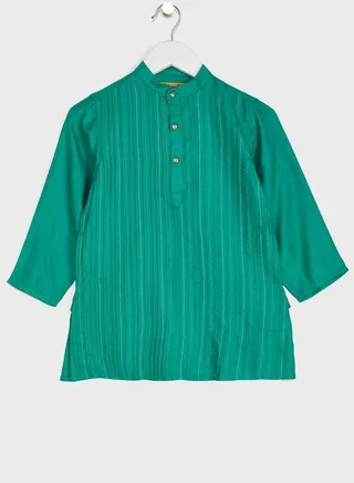 Kids Striped Kurta 