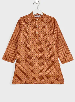 Infant Printed Long Kurta 