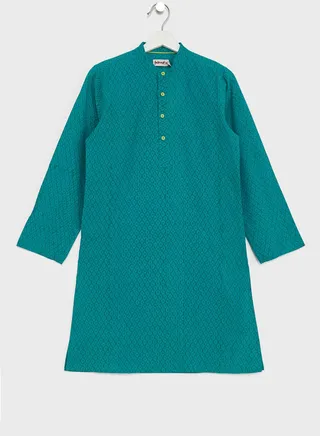 Youth Printed A- Line Long Kurta 