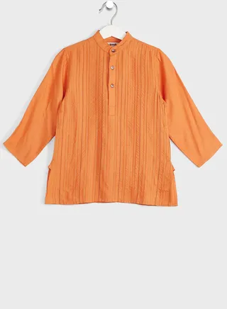 Little Striped Long Kurta 