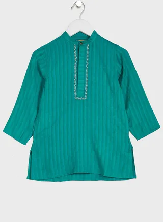 Kids Striped Kurta 