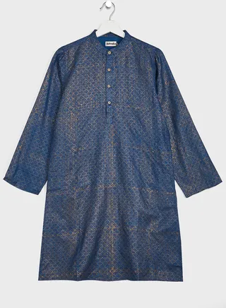 Kids Printed Kurta 