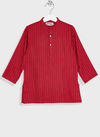 Kids Printed Long Kurta 