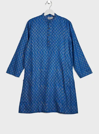 Kids Printed Kurta 