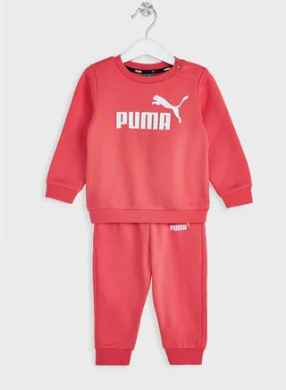 Infants Essential Minicats Crew Joggers Fl 