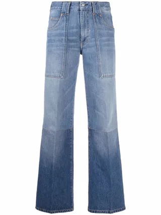 High-Rise Wide-Leg Jeans