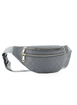 2022 new men's and women's waist bag Korean version embroidery thread shoulder Messenger bag outdoor sports multi-functional chest bag 