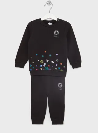 Infants Liberty Minicat Sweatshirt Pant Set 