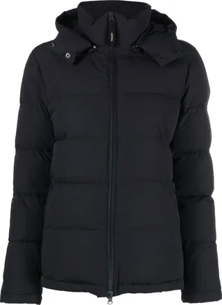 Feather-Down Padded Puffer Jacket