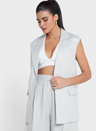 Button Detail Coat 