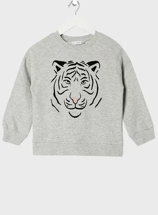 Infant Tiger Graphic Sweatshirt 
